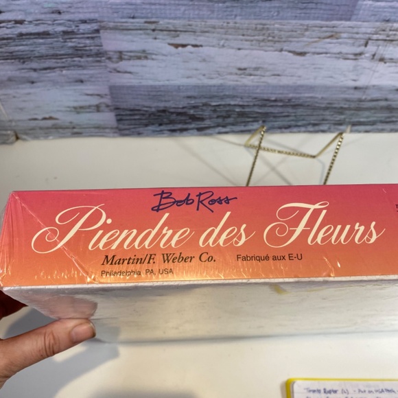 Bob Ross Presents Anette Kolwalski Flower Painting (Blumenmalerei) Paint set New - Picture 5 of 6